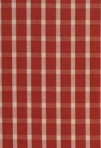 Schumacher Fabric Portsmith Check Berry 60127
