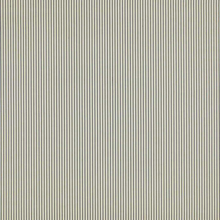 Charee Silk Stripe Black & White 60920 by Schumacher Designer Fabric CHROMA SILK 100% INDIA </p><p>Repeat: Horizontal: 1/8" (0CM) and Vertical: 54 - Swanky Fabrics -