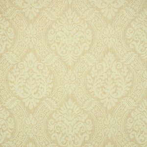Schumacher Fabric Port Charl Chen Damask Cream 60980