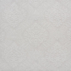 Schumacher Fabric Port Charl Chen Damask Dove 60981