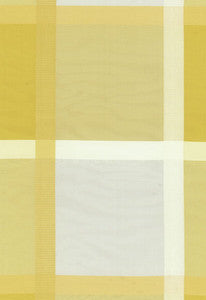 Schumacher Fabric Surat Silk Plaid Jonquil 61131