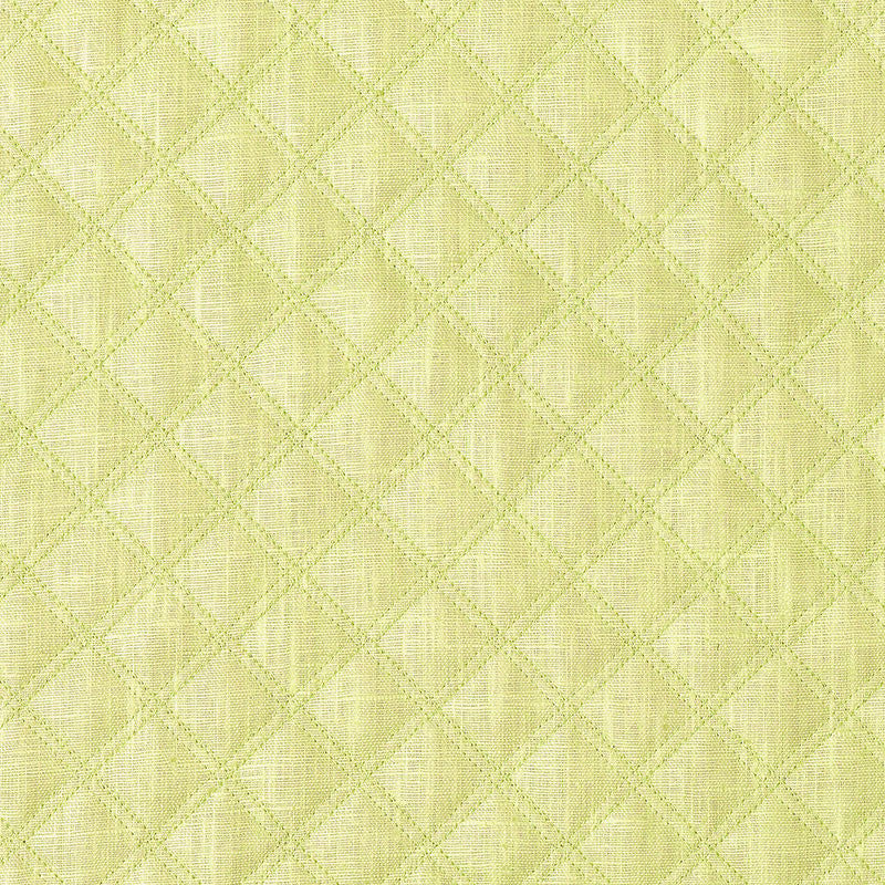 Thayer Quilted Linen Pear 62153 by Schumacher Fabric Schumacher Fabric Thayer Quilted Linen Pear 62153Fabric LINEN 67% ITALY </p><p>Repeat: H: HORZ. 1 5/8" (4CM), V: VERT. 2" (5CM) 54 - Fabric Carolina -