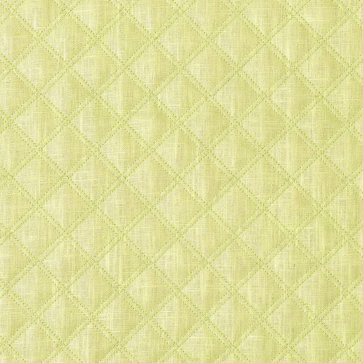 Thayer Quilted Linen Pear 62153 by Schumacher Fabric Schumacher Fabric Thayer Quilted Linen Pear 62153Fabric LINEN 67% ITALY </p><p>Repeat: H: HORZ. 1 5/8" (4CM), V: VERT. 2" (5CM) 54 - Fabric Carolina -