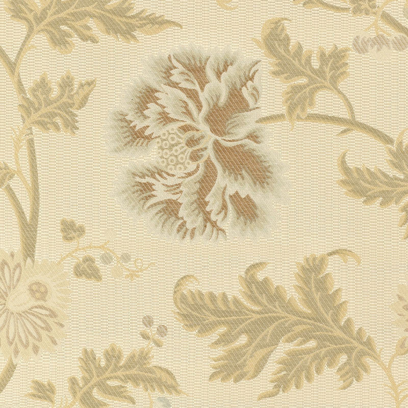 Lampasso Flori Aqua 62190 by Schumacher Designer Fabric PALAZZO VISCOSE 65% COTTON 35% ITALY MARTINDALE 14,000 </p><p>Repeat: Horizontal: 13 5/8" (35CM) and Vertical: 22 1/4" (57CM) 54.5 - Swanky Fabrics -