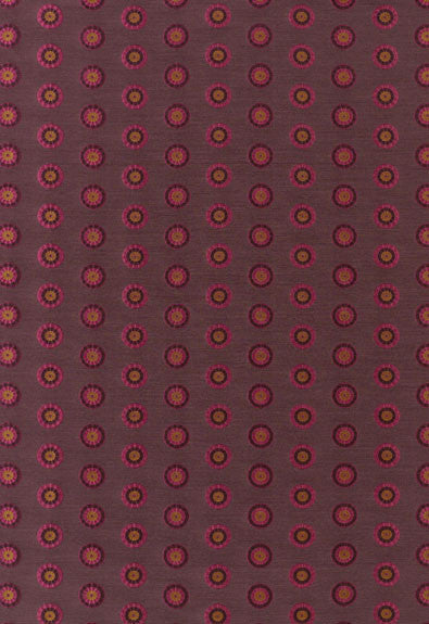 Shibori Circle Claret & Berry 62240 by Schumacher Designer Fabric COLLECTION-NAME-TBA-62240 100% Silk - Horizontal: 4.375 and Vertical: 2.125 52.875 - Swanky Fabrics -