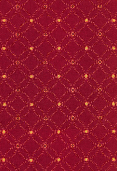 Nexus Embroidery Persimmon 62253 by Schumacher Designer Fabric COLLECTION-NAME-TBA-62250 94% Linen, 6% Rayon - Horizontal: 5.25 and Vertical: 5.375 53 - Swanky Fabrics -