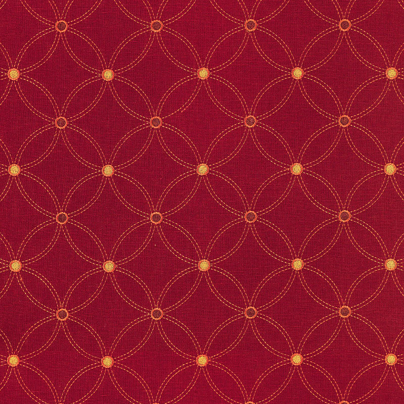 Nexus Embroidery Persimmon 62253 by Schumacher Fabric Schumacher Fabric Nexus Embroidery Persimmon 62253Fabric LINEN 94% INDIA </p><p>Repeat: H: HORZ. 5 1/4" (13CM) , V: VERT. 5 3/8" (14CM) 53 - Fabric Carolina -