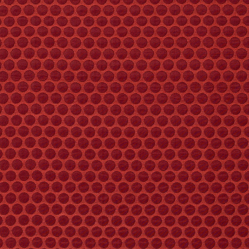 Sprinkle Persimmon 62271 by Schumacher Designer Fabric MODERN GLAMOUR See Sample INDIA MEDIUM DUTY </p><p>Repeat: Horizontal: 5/8" (2CM) and Vertical: 5/8" (2CM) 54" WIDE (137CM) - Swanky Fabrics -