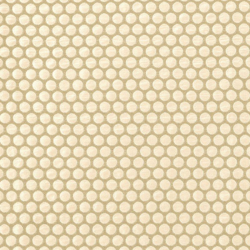 Sprinkle Natural 62272 by Schumacher Designer Fabric MODERN GLAMOUR COTTON 57% SILK 43% INDIA </p><p>Repeat: Horizontal: 5/8" (2CM) and Vertical: 5/8" (2CM) 54 - Swanky Fabrics -