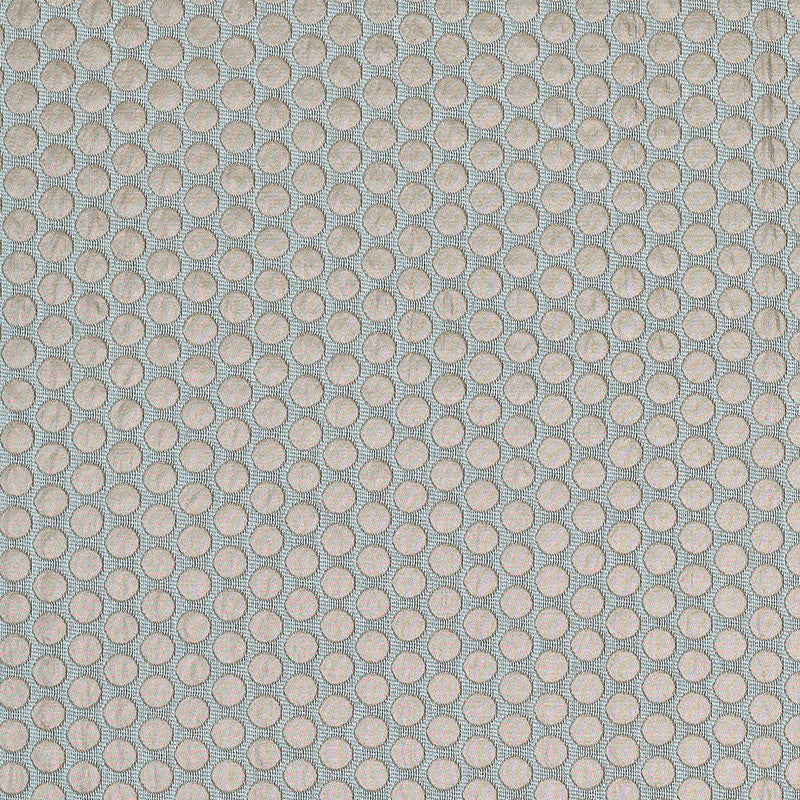 Sprinkle Aqua 62273 by Schumacher Fabric Schumacher Fabric Sprinkle Aqua 62273Fabric COTTON 57% INDIA </p><p>Repeat: H: HORZ. 5/8" (2CM) , V: VERT. 5/8" (2CM) 54 - Fabric Carolina -