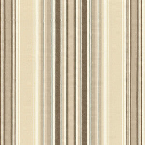 Schumacher Fabric Ridge Stripe Sand 62373