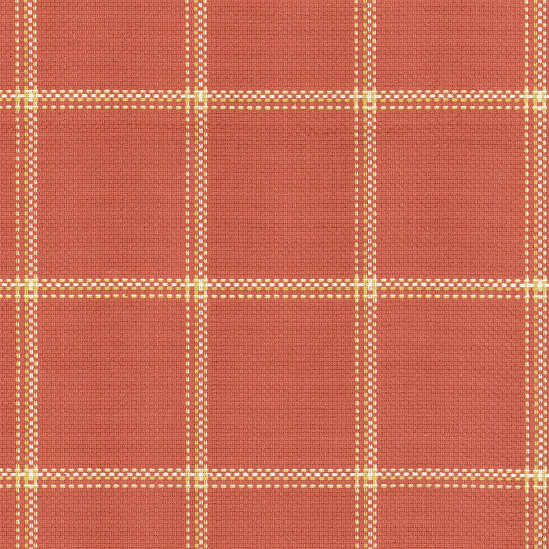 Woodland Plaid Brick 62411 by Schumacher Fabric Schumacher Fabric Woodland Plaid Brick 62411Fabric ORGANIC COTTON 100% CHILE </p><p>Repeat: H: HORZ. 3 3/8" (9CM) , V: VERT. 3 5/8" (9CM) 54 - Fabric Carolina -