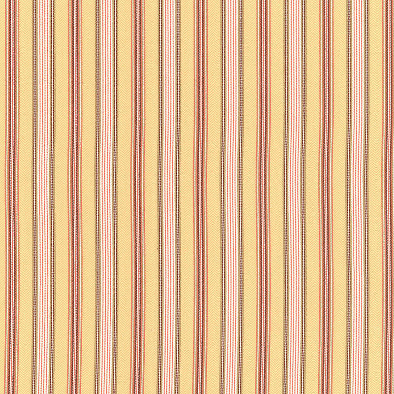 Brook Stripe Maize 62471 by Schumacher Designer Fabric BY NATURE See Sample FRANCE HEAVY DUTY </p><p>Repeat: Horizontal: 1 3/4" (4CM) and Vertical: - 56" WIDE (142CM) - Swanky Fabrics -