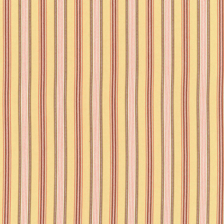 Brook Stripe Maize 62471 by Schumacher Designer Fabric BY NATURE ORGANIC COTTON 77% VISCOSE BAMBOO 23% FRANCE MARTINDALE 30,000 </p><p>Repeat: Horizontal: 1 3/4" (4CM) and Vertical: 56 - Swanky Fabrics -