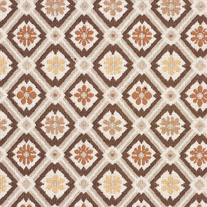 Schumacher Fabric Savonnerie Tapestry Brown 62494