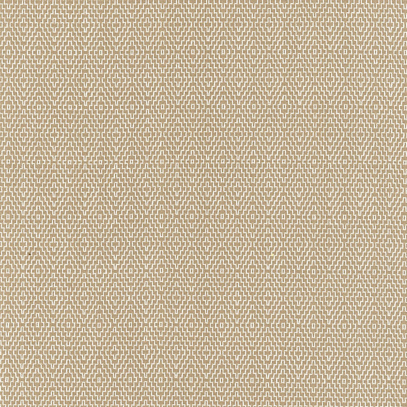 Hampton Court Diamond Flax 62530 by Schumacher Designer Fabric CHROMA See Sample INDIA LIGHT DUTY </p><p>Repeat: Horizontal: 7/8" (2CM) and Vertical: 1" (3CM) 53" WIDE (135CM) - Swanky Fabrics -