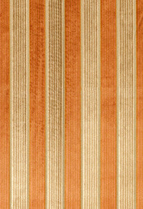 Schumacher Fabric Lynton Velvet Stripe Harvest 62701