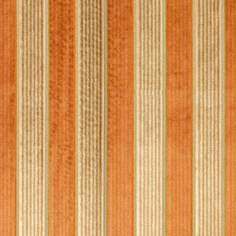 Lynton Velvet Stripe Harvest 62701 by Schumacher Designer Fabric CHROMA See Sample ITALY HEAVY DUTY </p><p>Repeat: Horizontal: 3 1/4" (8CM) and Vertical: - 55" WIDE (140CM) - Swanky Fabrics -
