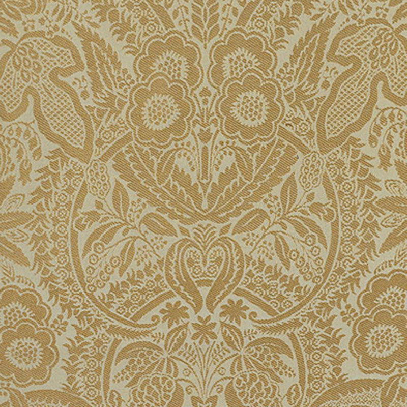 Damasse Des Ananas Patina 62791 by Schumacher Designer Fabric CLASSIC WOVENS See Sample UNITED STATES OF AMERICA . </p><p>Repeat: Horizontal: 27" (69CM) and Vertical: 36 1/4" (92CM) 54" WIDE (137CM) - Swanky Fabrics -