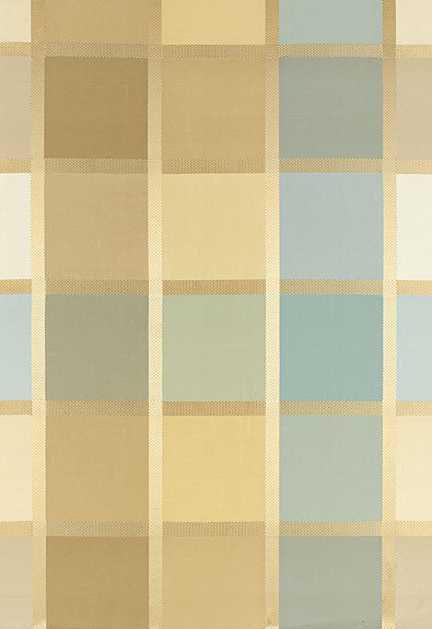 Navsari Silk Plaid Opal 62850 by Schumacher Designer Fabric COLLECTION-NAME-TBA-62850 100% Silk Martindale 3,000 Horizontal: 27 and Vertical: 30 54 - Swanky Fabrics -