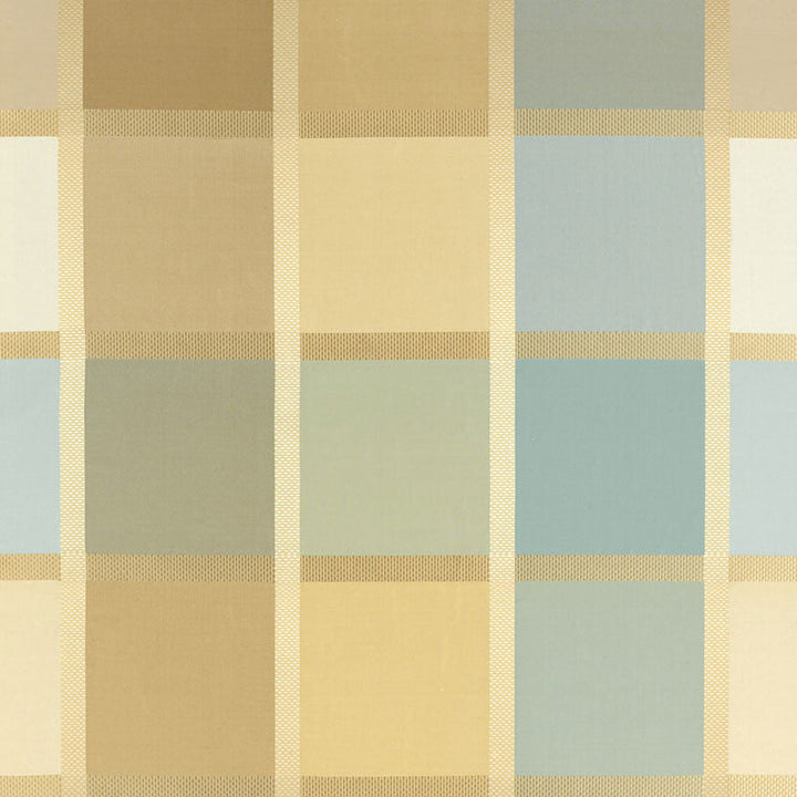 Navsari Silk Plaid Opal 62850 by Schumacher Designer Fabric CLASSIC WOVENS See Sample INDIA LIGHT DUTY </p><p>Repeat: Horizontal: 27" (69CM) and Vertical: 30" (76CM) 54" WIDE (137CM) - Swanky Fabrics -