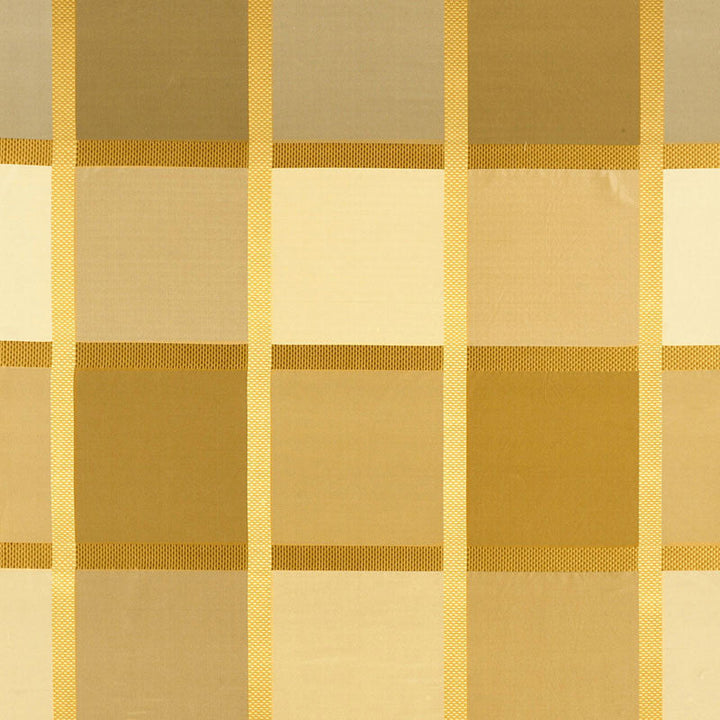 Navsari Silk Plaid Creme Caramel 62851 by Schumacher Designer Fabric CALYPSO SILK 100% INDIA MARTINDALE 3,000 </p><p>Repeat: Horizontal: 27" (69CM) and Vertical: 30" (76CM) 54 - Swanky Fabrics -