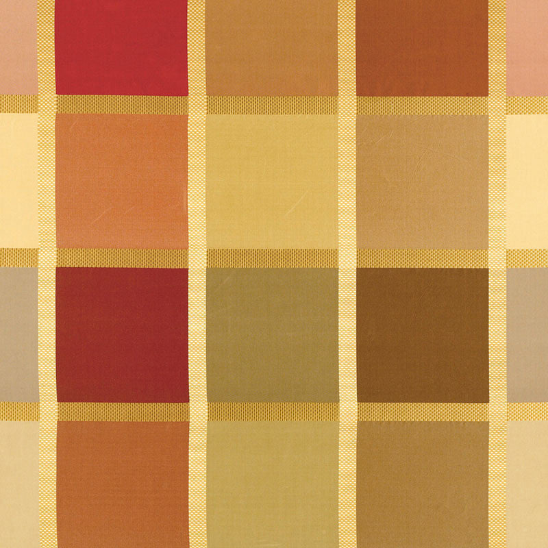 Navsari Silk Plaid Currant 62852 by Schumacher Designer Fabric CLASSIC WOVENS See Sample INDIA LIGHT DUTY </p><p>Repeat: Horizontal: 27" (69CM) and Vertical: 30" (76CM) 54" WIDE (137CM) - Swanky Fabrics -