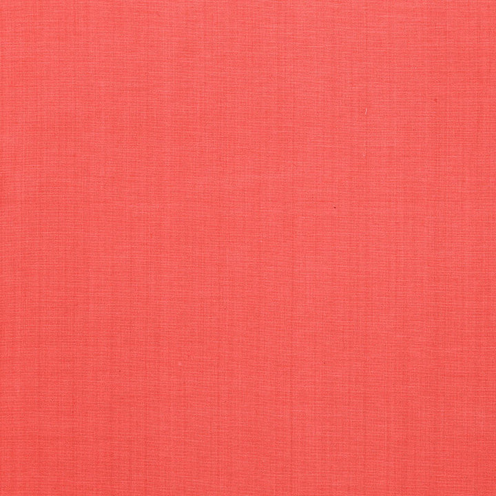 Avery Cotton Plain Coral 62945 by Schumacher Designer Fabric CHROMA S14 See Sample INDIA MEDIUM DUTY </p><p>Repeat: Horizontal: - and Vertical: - 54" WIDE (137CM) - Swanky Fabrics -