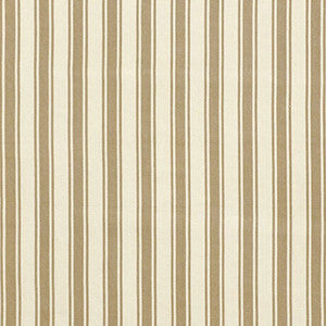 Schumacher Fabric Nantucket Herringbone Stripe Ivory/Flax 62970