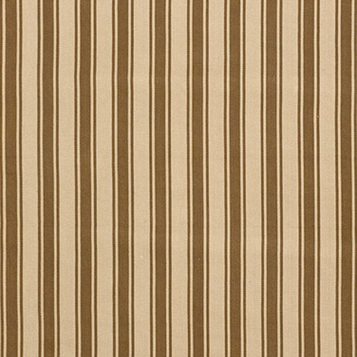 Nantucket Herringbone Stripe Beige/Mocha 62975 by Schumacher Designer Fabric COUNTRY HOUSE COTTONS See Sample INDIA . </p><p>Repeat: Horizontal: 1 3/4" (4CM) and Vertical: - 54" WIDE (137CM) - Swanky Fabrics -