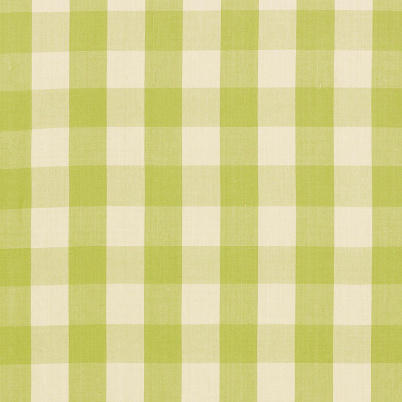 Camden Cotton Check Pear 63030 by Schumacher Designer Fabric COUNTRY HOUSE COTTONS See Sample INDIA LIGHT DUTY </p><p>Repeat: Horizontal: 3" (8CM) and Vertical: 3" (8CM) 54" WIDE (137CM) - Swanky Fabrics -