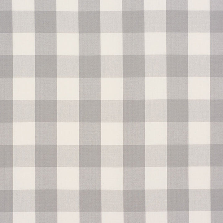 Camden Cotton Check Grey 63047 by Schumacher Designer Fabric REVISIT OF POPULAR PATTERNS COTTON 100% INDIA MARTINDALE 7,500 </p><p>Repeat: Horizontal: 3" (8CM) and Vertical: 3" (8CM) 54 - Swanky Fabrics -