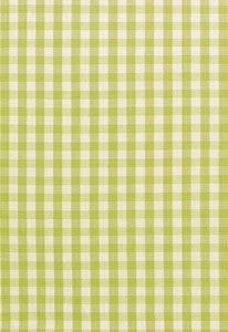 Schumacher Fabric Elton Cotton Check Pear 63055