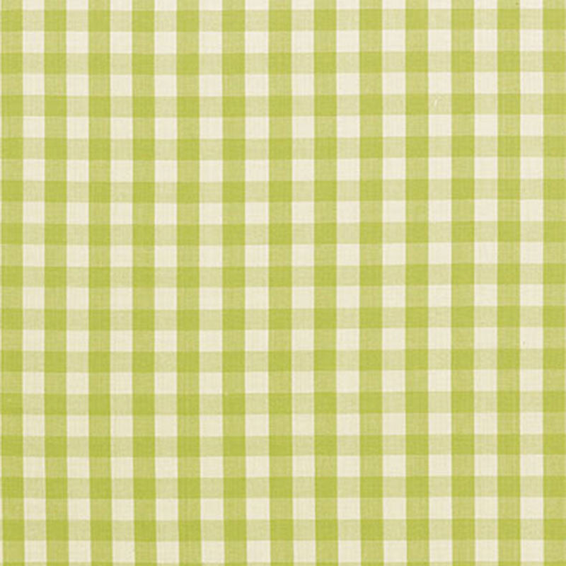 Elton Cotton Check Pear 63055 by Schumacher Designer Fabric COUNTRY HOUSE COTTONS See Sample INDIA LIGHT DUTY </p><p>Repeat: Horizontal: 1 1/4" (3CM) and Vertical: 1 1/4" (3CM) 54" WIDE (137CM) - Swanky Fabrics -