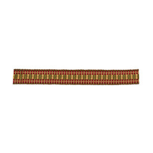 Schumacher Fabric Leeds Braid Rosewood 63220