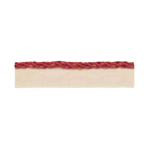Schumacher Fabric Preston Lipcord Azalea 63234