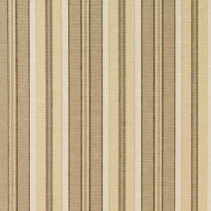 Schumacher Fabric Hudson Stripe Flax 63431