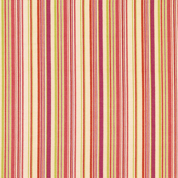 Malibu Stripe Cerise 63450 by Schumacher Designer Fabric CHROMA See Sample INDIA MEDIUM DUTY </p><p>Repeat: Horizontal: 4" (10CM) and Vertical: - 54 1/2" WIDE (138CM) - Swanky Fabrics -
