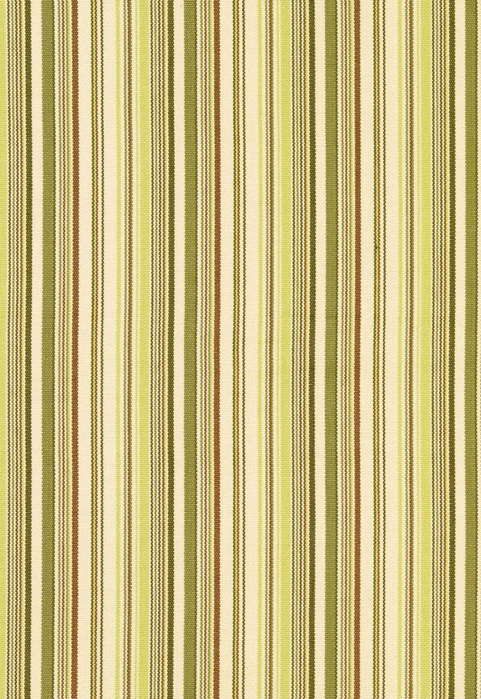 Malibu Stripe Pear 63453 by Schumacher Designer Fabric Chroma 100% Cotton Wyzenbeek 6,000 Horizontal: 4 and Vertical: - 54.5 - Swanky Fabrics -