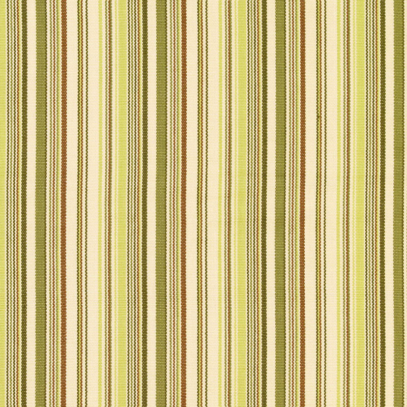 Malibu Stripe Pear 63453 by Schumacher Designer Fabric CHROMA See Sample INDIA MEDIUM DUTY </p><p>Repeat: Horizontal: 4" (10CM) and Vertical: - 54 1/2" WIDE (138CM) - Swanky Fabrics -