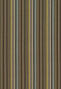 Schumacher Fabric Malibu Stripe Chocolate 63454