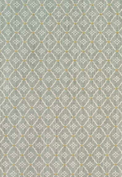 Clifton Cotton Strie Aqua 63524 by Schumacher Designer Fabric Chroma 53% Rayon, 47% Cotton Wyzenbeek 12,000 Horizontal: 1.125 and Vertical: 1.375 54 - Swanky Fabrics -