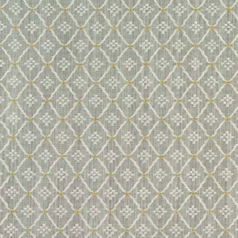 Clifton Cotton Strie Aqua 63524 by Schumacher Designer Fabric CHROMA See Sample UNITED STATES OF AMERICA HEAVY DUTY </p><p>Repeat: Horizontal: 1 1/8" (3CM) and Vertical: 1 3/8" (3CM) 54" WIDE (137CM) - Swanky Fabrics -