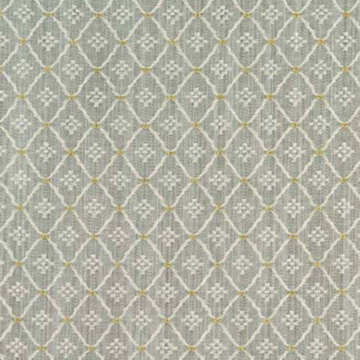Clifton Cotton Strie Aqua 63524 by Schumacher Designer Fabric CHROMA See Sample UNITED STATES OF AMERICA HEAVY DUTY </p><p>Repeat: Horizontal: 1 1/8" (3CM) and Vertical: 1 3/8" (3CM) 54" WIDE (137CM) - Swanky Fabrics -