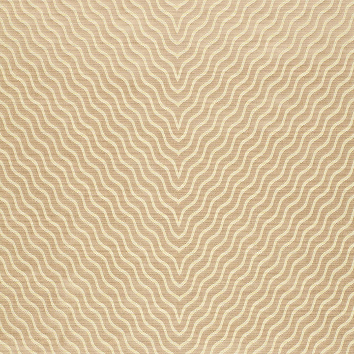 Ripple Effect Champagne 63571 by Schumacher Fabric Schumacher Fabric Ripple Effect Champagne 63571Fabric SILK 100% INDIA </p><p>Repeat: H: HORZ. 27 1/2" (70CM) , V: VERT. 2 3/8" (6CM) 55 - Fabric Carolina -