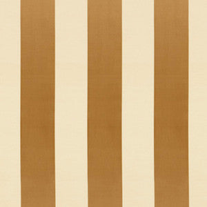 Schumacher Fabric Wickham Satin Stripe Caramel 63603