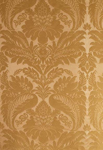 Schumacher Fabric Bennet Silk Damask Rose Quartz 63732