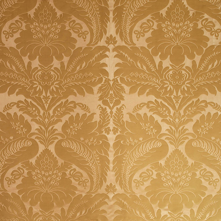 Bennet Silk Damask Rose Quartz 63732 by Schumacher Designer Fabric PEMBERLEY SILKS See Sample INDIA . </p><p>Repeat: Horizontal: 27" (69CM) and Vertical: 31 1/4" (79CM) 54" WIDE (137CM) - Swanky Fabrics -