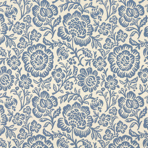 Charlotte Fabric 6404 Wedgewood Floral