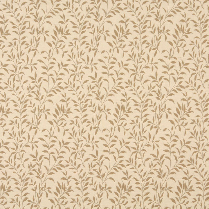 6411 Cream Leaf by Charlotte Designer Fabric Garden Collection 37% Cotton, 36% Rayon, 27% Polyester Asia Exceeds 70,000 Wyzenbeek Rubs (Heavy Duty) Horizontal: 7" x Vertical: 9" 54 Inches - Swanky Fabrics -